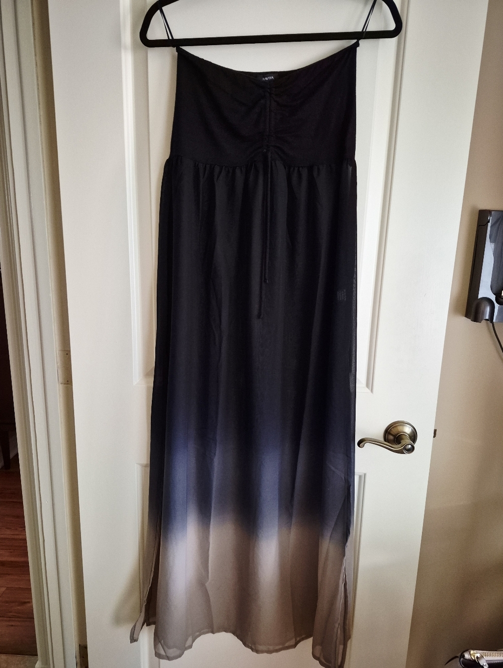 24 Strapless TieDye Cover Up | Raviya